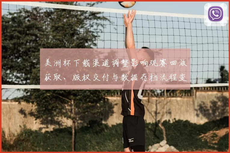 美洲杯下载渠道调整影响观赛回放获取、版权交付与数据存档流程变化